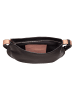 DuDu Hispani Schultertasche Leder 34 cm black rose