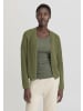 Hessnatur Strickjacke Regular in moos