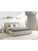 Beliani Doppelbett CAMPAN in Beige - (W) 208 x (H) 94 x (L) 215 cm