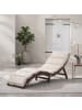 home24 Klappbare Gartenliege Yomi in Beige