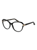 Guess Damen Optische Fassungen Katzenauge Schwarz