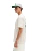 Marc O'Polo MOP Club '67  Football T-Shirt, Heavy Jersey, Oversize in White Cotton