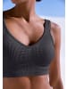 LASCANA ACTIVE Sporttop in anthrazit