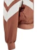 Urban Classics Urban Classics Damen Ladies Crinkle Batwing Jacket in terracotta/whitesand