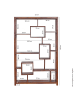 KADIMA DESIGN Bücherregal Standregal | Sheesham, 115x180cm, Massiv, Landhaus