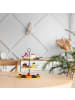 relaxdays Etagere in Natur/ schwarz - (H)36 x Ø 28 cm
