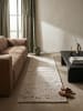 KADIMA DESIGN ELIN Läufer Wolle Baumwolle 80x230 Natur Flur Flachgewebe in Natur