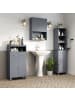 COSTWAY Badezimmerschrank 56 x 30 x 108 cm in Grau