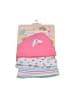 Cangaroo Babymütze Kay 3er-Set 46 in rosa