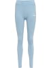 Hummel Hummel Leggings Hmllegacy Damen Dehnbarem in PLACID BLUE