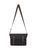 DreiMaster Men Messenger Bag in Black