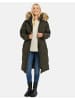 Threadbare Wintermantel THB Arnie Long Padded Coat in Khaki