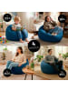 Lumaland Sitzsack Comfort 120l dunkelblau  Blau