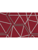 Arte Espina Kurzflor Teppich Spirit 311 in rot - grau - rechteckig