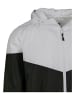 Urban Classics Windbreaker in wht/blk