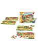 Ravensburger Lernspiel Puzzle 12 Teile tiptoi® Puzzle für kleine Entdecker: Bauernhof - 2x12 Teile Ab 3 Jahre in bunt