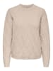 JDY Strickpullover in Cement