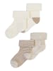 Noppies Socken (4 Paar) Unisex Socks 4-Pack A in Oatmeal Melange