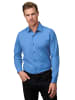 Rusty Neal Business Hemd Slim Fit Premium Cotton-Stretch in Blau