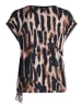 Betty Barclay Printshirt mit Tunnelzug in Dark Blue/Rosé