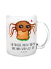 Mr. & Mrs. Panda Kaffeetasse Spinne Agathe Sandwich mit Spruch in Transparent