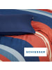 Schiesser Renforcé-Bettwäsche-Set Luca in Terrakotta-Blau