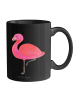 Mr. & Mrs. Panda Keramiktasse Flamingo Classic ohne Spruch in Schwarz