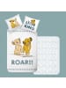 MTOnlinehandel König der Löwen Bettwäsche-Set "Roar" in Weiß/ Orange