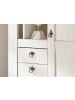 Furn.Design Highboard weiß Pinie, Eiche, Landhaus Kommode 100 x 140 cm