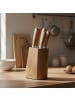 Kuppels 5-tlg. Messerblock WOOD in holz