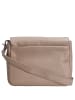 Mandarina Duck Mellow Leather - Umhängetasche 36 cm (nero) in warm taupe