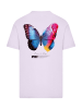 Mister Tee Mister Tee Herren Become the Change Butterfly 2.0 Tee in lilac