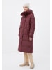 Finn Flare Wintermantel Classic in dark red
