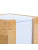 relaxdays Zettelbox in Natur - (B)10,5 x (H)10,5 x (T)10,5 cm
