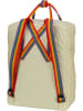 FJÄLLRÄVEN Rucksack / Backpack Kanken Rainbow in Light Oak/Rainbow Pattern