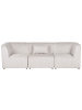 Beliani 3-tlg Modulsofa LEMVIG in Beige