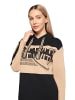 Betty Barclay Jerseykleid langarm in Patch Beige/Black
