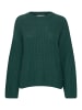 b.young Grobstrick Pullover Sweater mit Abgesetzten Schultern in Petrol