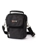 Bag Street Umhängetasche, Gürteltasche Polyester schwarz ca. 13cm