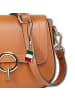 Florence Florence Umhängetasche Leder hellbraun ca. 23cm
