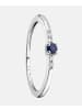 Diamant L'éternel Ring aus 375 Weißgold mit Diamant mit Saphir