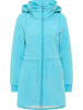 myMo Damen Sweatjacke in Türkis Melange