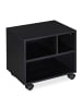 relaxdays 2 x Rollcontainer in Schwarz
