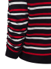 Franco Callegari Sweatshirt in schwarz rot