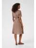 Kaffe Kleid KAemine Regular fit in Deep Taupe