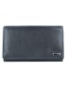 Greenland Nature Black Nappa Geldbörse RFID Leder 16 cm black