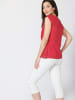 KOROSHI KURZÄRMELBLUSE in rot