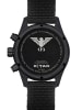 KHS Herrenuhr Airleader Chronograph Stahl Schwarz XTAC