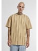 Urban Classics T-Shirt in unionbeige/white/black
