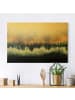 WALLART Leinwandbild Gold - Goldener Horizont in Gold